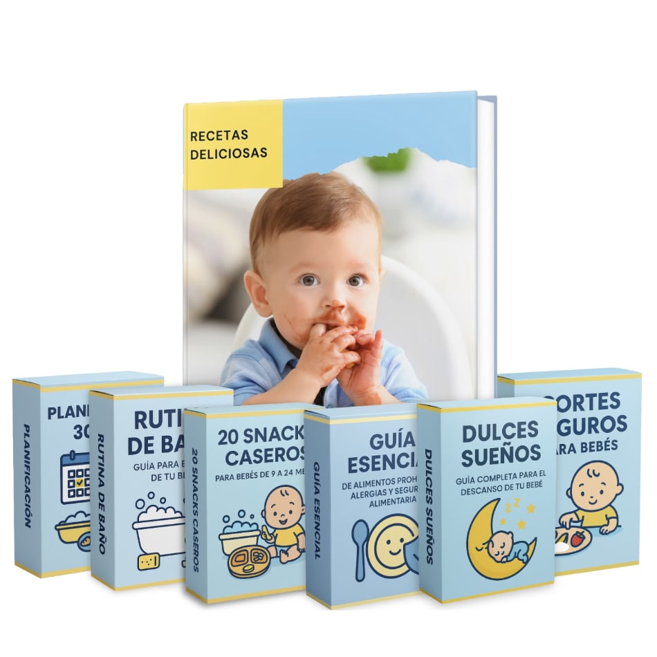 La Biblia de la Alimentación Infantil: +500 Recetas y 6 BONOS para un Bebé Feliz y Saludable